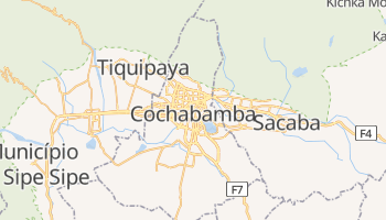Mapa online de Cochabamba para viajantes