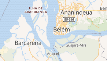 Mapa online de Belém para viajantes