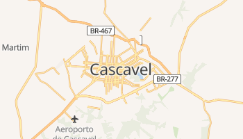 Mapa online de Cascavel para viajantes