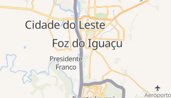 Mapa online de Foz do Iguaçu para viajantes