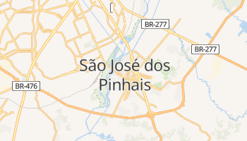Mapa online de São José dos Pinhais para viajantes