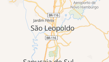 Mapa online de São Leopoldo para viajantes