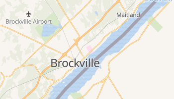 Mapa online de Brockville para viajantes