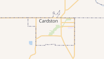 Mapa online de Cardston para viajantes