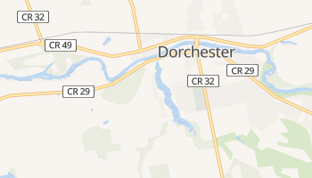 Mapa online de Dorchester para viajantes