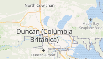Mapa online de Duncan para viajantes