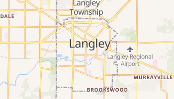 Mapa online de Langley para viajantes