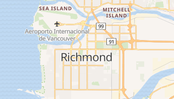 Mapa online de Richmond para viajantes