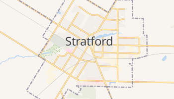 Mapa online de Stratford para viajantes