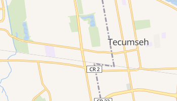 Mapa online de Tecumseh para viajantes