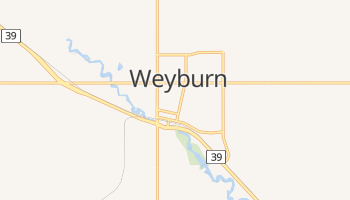 Mapa online de Weyburn para viajantes