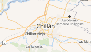 Mapa online de Chillán para viajantes