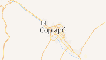 Mapa online de Copiapó para viajantes
