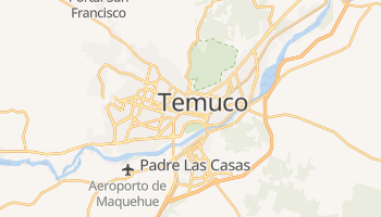 Mapa online de Temuco para viajantes
