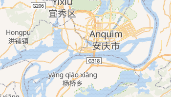 Mapa online de Anqing para viajantes