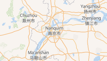 Mapa online de Nanjing para viajantes
