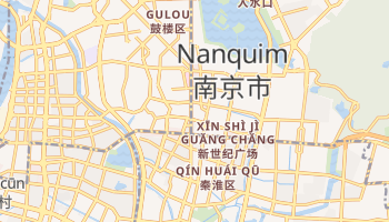 Mapa online de Nanquim para viajantes