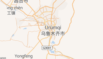 Mapa online de Ürümqi para viajantes