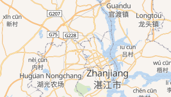 Mapa online de Zhanjiang para viajantes