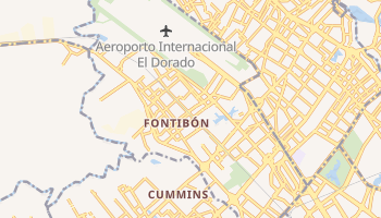 Mapa online de Fontibon para viajantes