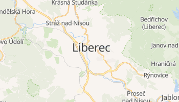 Mapa online de Liberec para viajantes