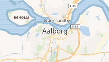 Mapa online de Ålborg para viajantes