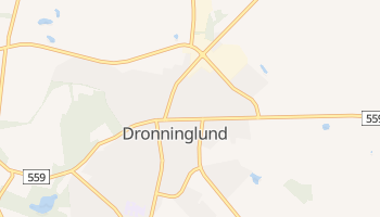 Mapa online de Dronninglund para viajantes