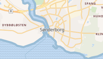 Mapa online de Sønderborg para viajantes