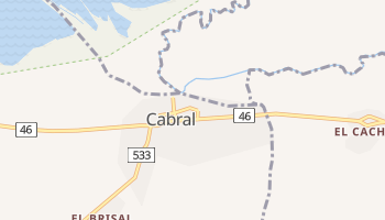 Mapa online de Cabral para viajantes