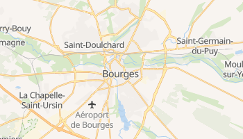 Mapa online de Bourges para viajantes