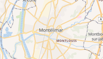 Mapa online de Montélimar para viajantes
