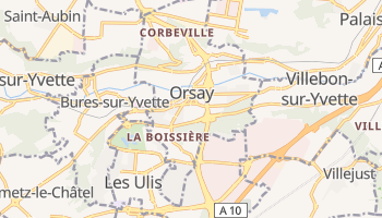 Mapa online de Orsay para viajantes