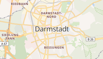 Mapa online de Darmstadt para viajantes