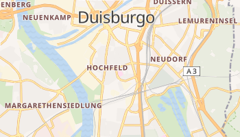 Mapa online de Duisburgo para viajantes