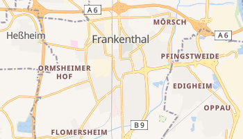 Mapa online de Frankenthal para viajantes