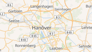 Mapa online de Hanôver para viajantes