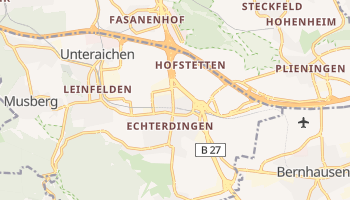 Mapa online de Leinfelden-Echterdingen para viajantes