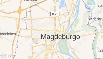 Mapa online de Magdeburgo para viajantes