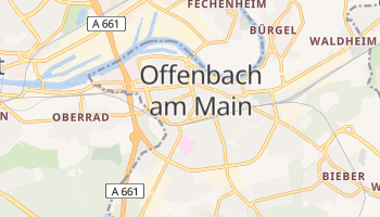 Mapa online de Offenbach para viajantes