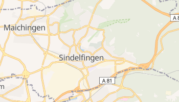 Mapa online de Sindelfingen para viajantes