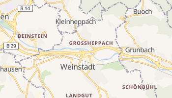 Mapa online de Weinstadt para viajantes