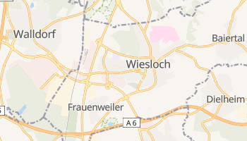 Mapa online de Wiesloch para viajantes