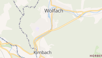 Mapa online de Wolfach para viajantes