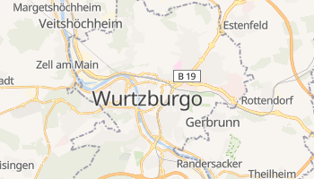 Mapa online de Wurtzburgo para viajantes