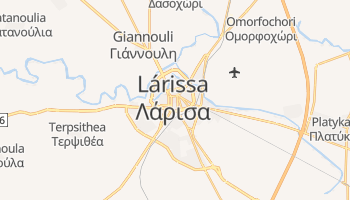 Mapa online de Lárissa para viajantes
