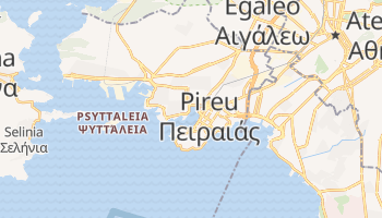 Mapa online de Pireu para viajantes