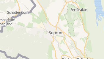 Mapa online de Sopron para viajantes