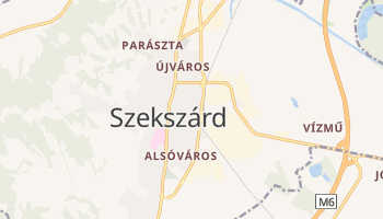 Mapa online de Szekszárd para viajantes