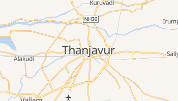 Mapa online de Thanjavur para viajantes