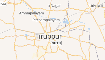 Mapa online de Tiruppur para viajantes